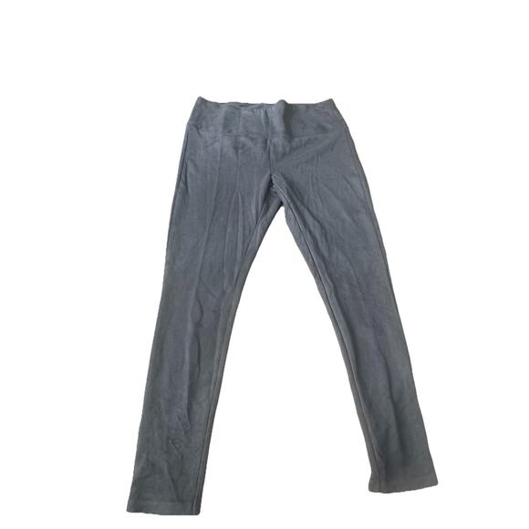 J McLaughlin Leggings Womens Large Gray Faux Suede Skinny Pull On Pants - Picture 3 of 7